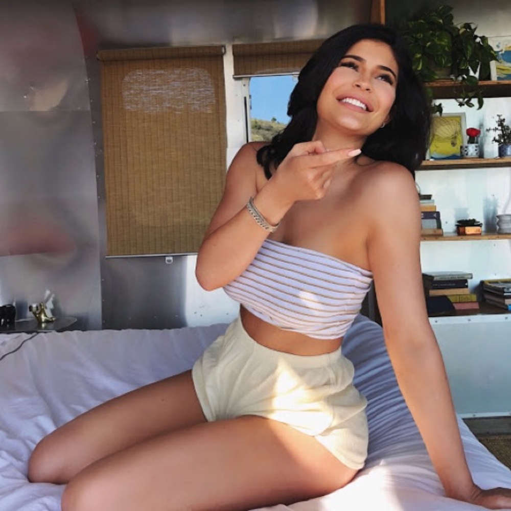 🤍 BM Blue Striped Tube Top